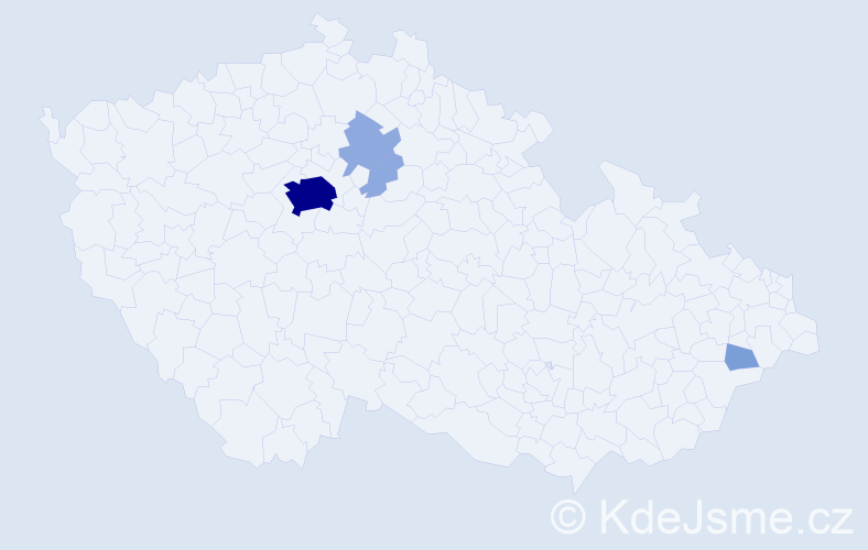 Příjmení: 'Acsay', počet výskytů 11 v celé ČR