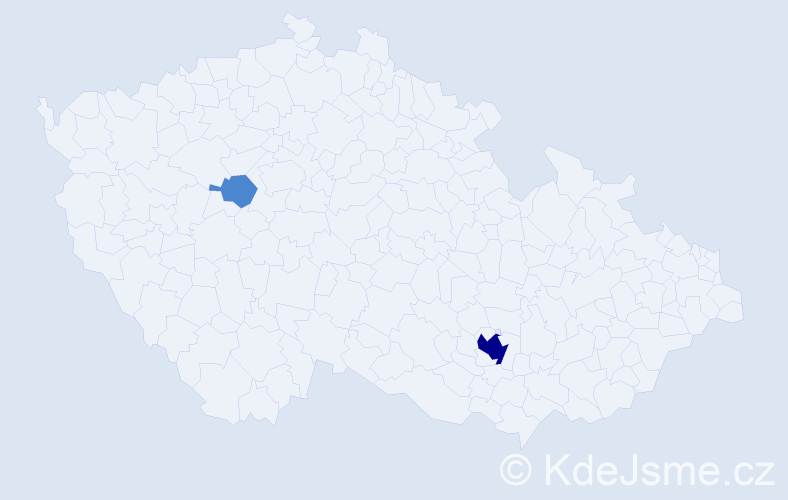 Příjmení: 'Freyburg', počet výskytů 4 v celé ČR
