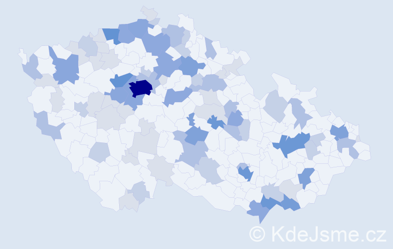 Příjmení: 'Mišková', počet výskytů 241 v celé ČR