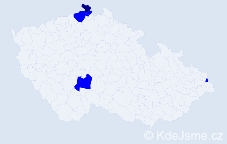 Příjmení: 'Barlok', počet výskytů 6 v celé ČR