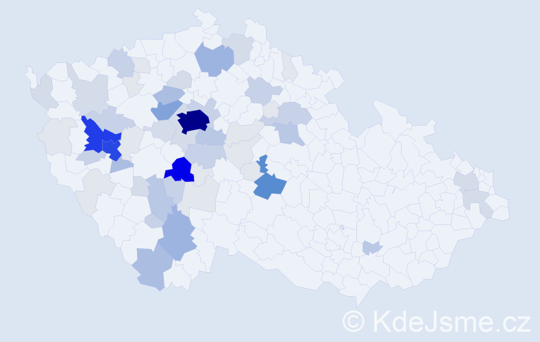 Příjmení: 'Calta', počet výskytů 244 v celé ČR