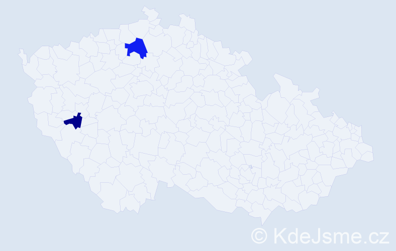 Příjmení: 'Papagna', počet výskytů 3 v celé ČR