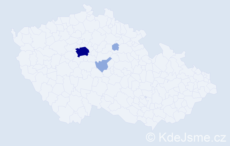 Příjmení: 'Shutka', počet výskytů 8 v celé ČR