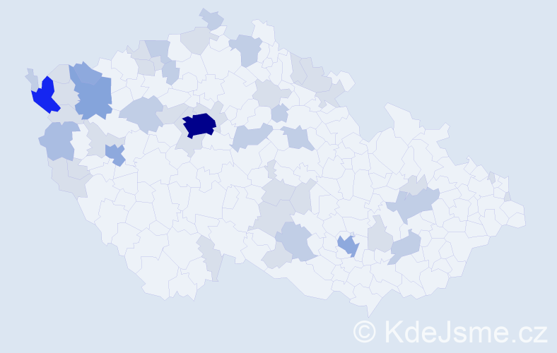 Příjmení: '"Nguyen Anh"', počet výskytů 106 v celé ČR