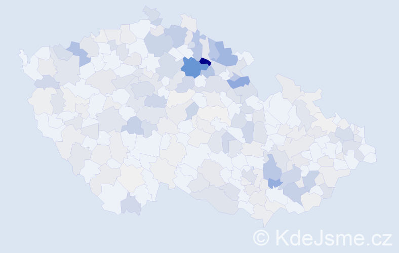 Příjmení: 'Knap', počet výskytů 852 v celé ČR