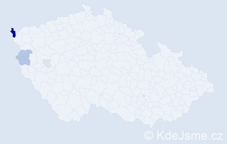 Příjmení: 'Bobuljaková', počet výskytů 6 v celé ČR