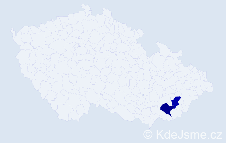 Příjmení: 'Kalaitzidisová', počet výskytů 2 v celé ČR