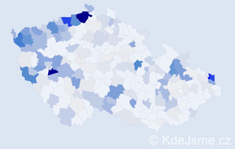 Příjmení: 'Ferko', počet výskytů 987 v celé ČR