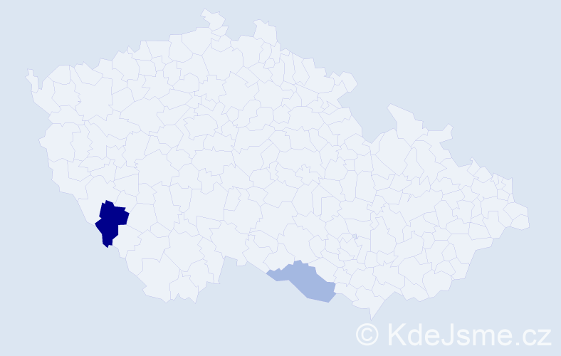 Příjmení: 'Buchsbaum', počet výskytů 3 v celé ČR