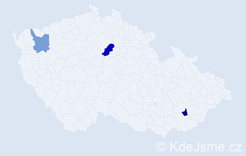 Příjmení: 'Rotari', počet výskytů 8 v celé ČR