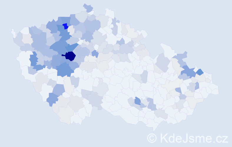 Příjmení: 'Paterová', počet výskytů 843 v celé ČR