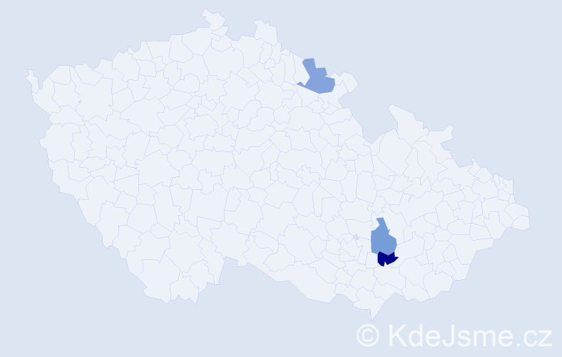 Příjmení: 'Solnica', počet výskytů 6 v celé ČR