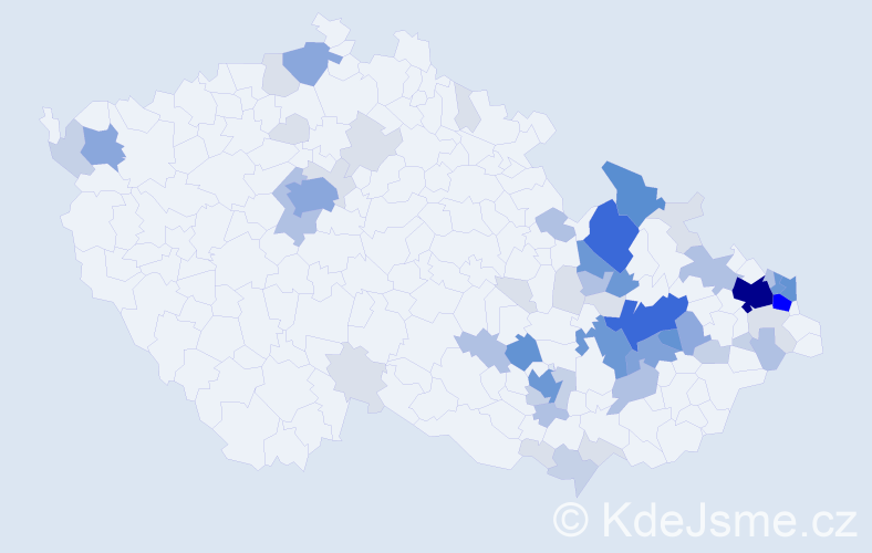 Příjmení: 'Domes', počet výskytů 219 v celé ČR