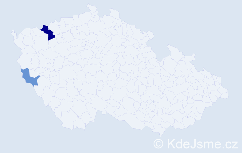 Příjmení: 'Buchalská', počet výskytů 4 v celé ČR