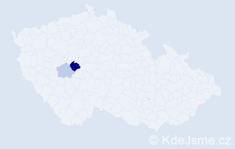 Příjmení: 'Svojitková', počet výskytů 4 v celé ČR