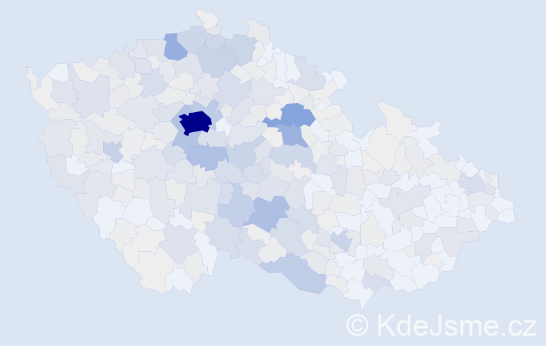 Příjmení: 'Kudrnová', počet výskytů 1495 v celé ČR