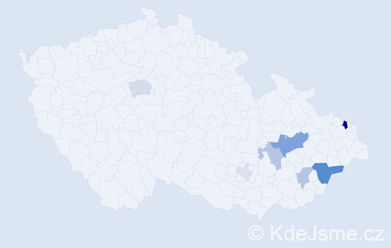 Příjmení: 'Matzenauer', počet výskytů 16 v celé ČR