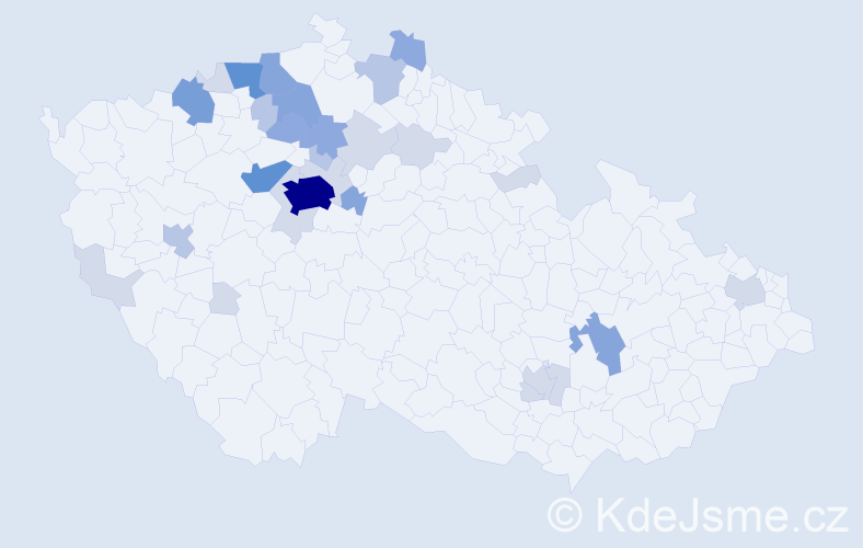 Příjmení: 'Schönfeld', počet výskytů 80 v celé ČR