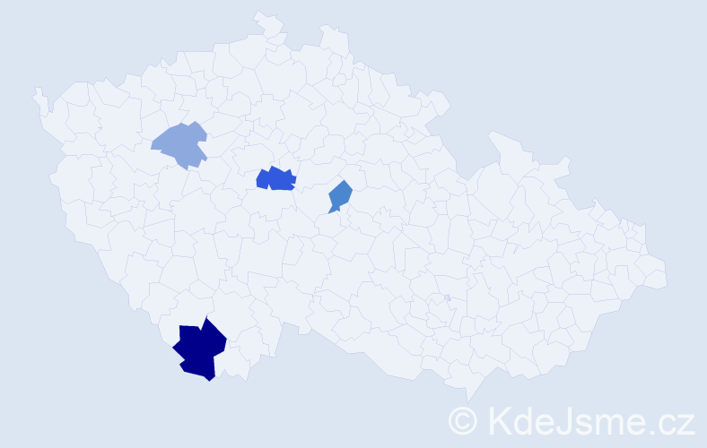 Příjmení: 'Loško', počet výskytů 11 v celé ČR