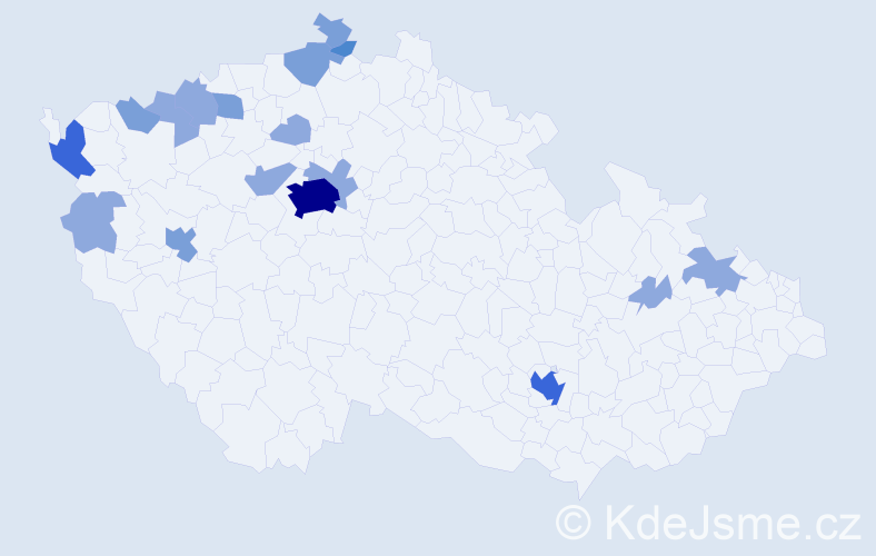 Příjmení: '"Le Hong"', počet výskytů 36 v celé ČR