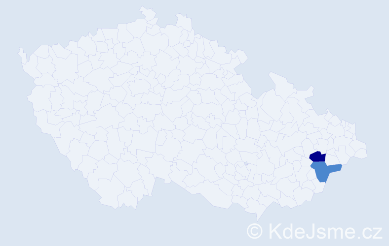 Příjmení: 'Fidrych', počet výskytů 4 v celé ČR