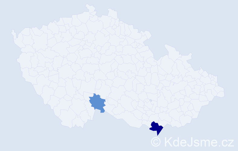 Příjmení: 'Breedveld', počet výskytů 4 v celé ČR