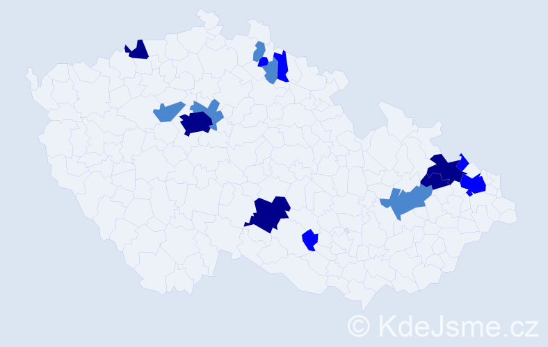 Příjmení: 'Repaská', počet výskytů 30 v celé ČR