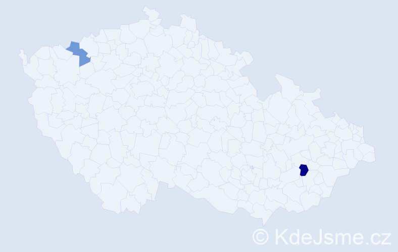 Příjmení: 'Skotek', počet výskytů 12 v celé ČR