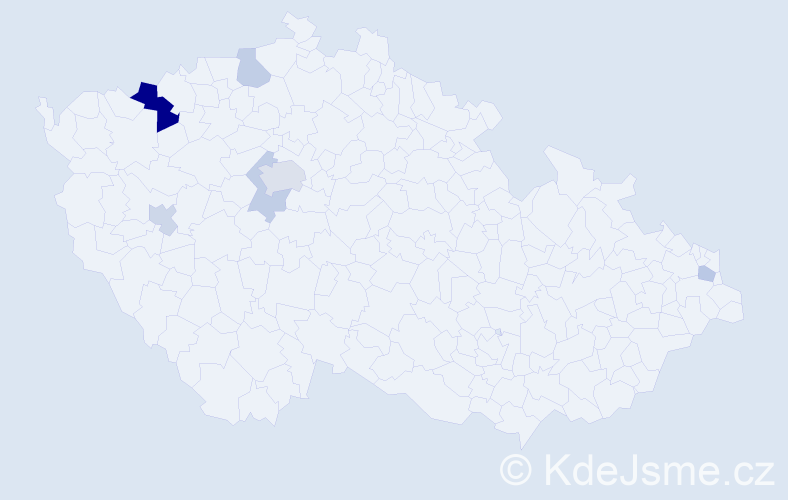 Příjmení: 'Babčaníková', počet výskytů 12 v celé ČR