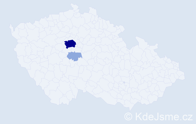 Příjmení: 'Woitsch', počet výskytů 7 v celé ČR