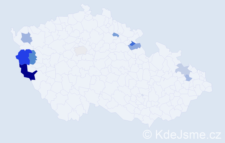 Příjmení: 'Timurová', počet výskytů 31 v celé ČR
