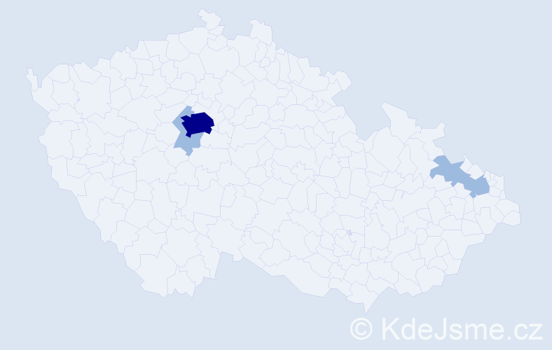 Příjmení: 'Akhtar', počet výskytů 7 v celé ČR