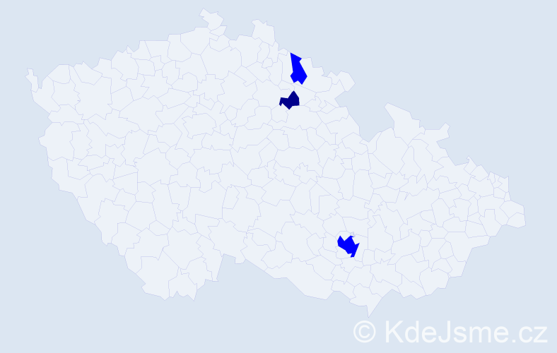 Příjmení: 'Leplt', počet výskytů 10 v celé ČR