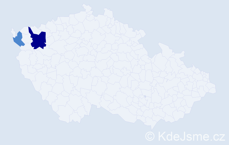 Příjmení: '"Hoang Khai"', počet výskytů 4 v celé ČR