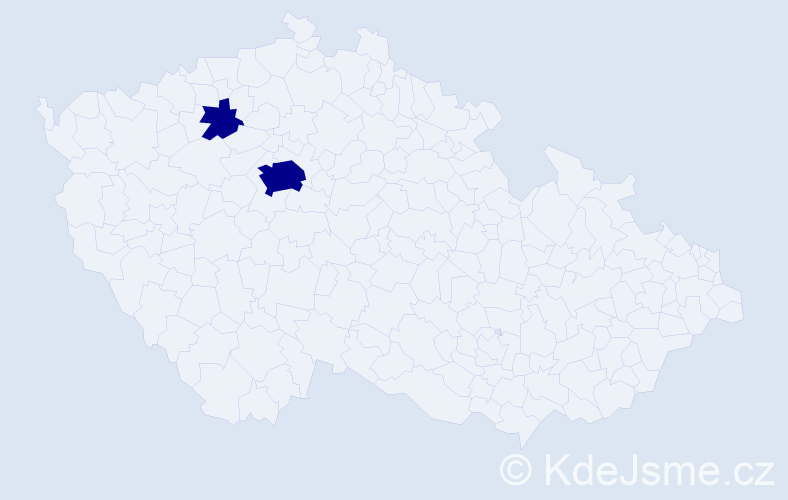 Příjmení: 'Dzurdzík', počet výskytů 4 v celé ČR
