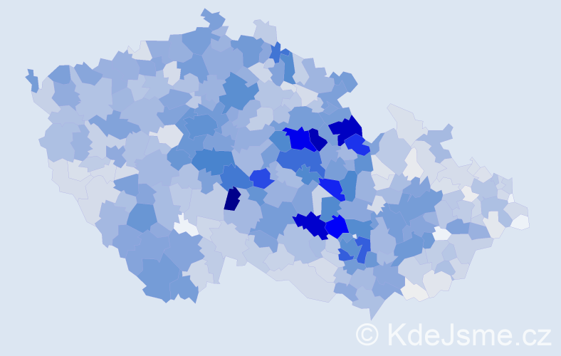 Příjmení: 'Štěpánek', počet výskytů 6410 v celé ČR