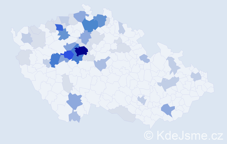 Příjmení: 'Kreisinger', počet výskytů 165 v celé ČR