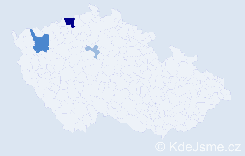 Příjmení: 'Fujava', počet výskytů 7 v celé ČR