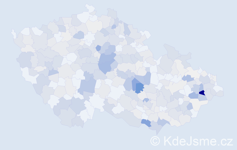 Příjmení: 'Dobiášová', počet výskytů 1293 v celé ČR