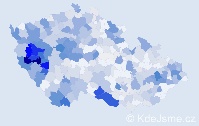 Příjmení: 'Rada', počet výskytů 2232 v celé ČR