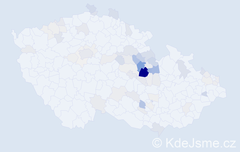 Příjmení: 'Stráník', počet výskytů 240 v celé ČR