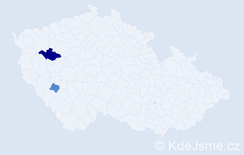 Příjmení: 'Hobelová', počet výskytů 10 v celé ČR