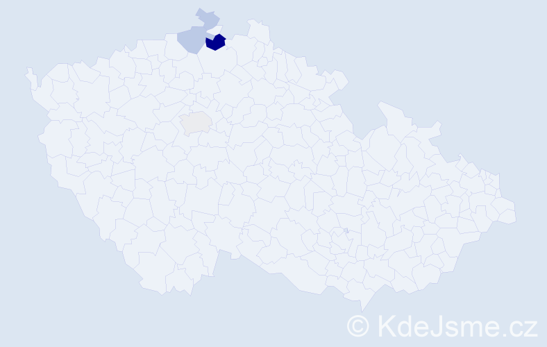 Příjmení: 'Wildmanová', počet výskytů 12 v celé ČR