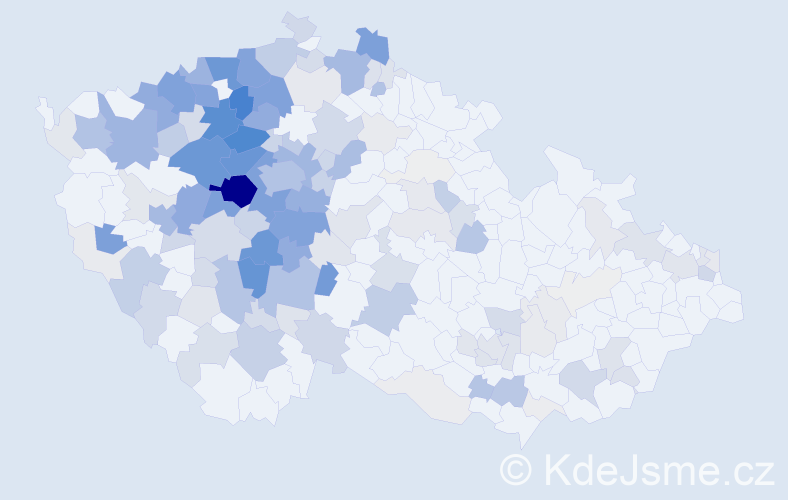 Příjmení: 'Prošek', počet výskytů 904 v celé ČR
