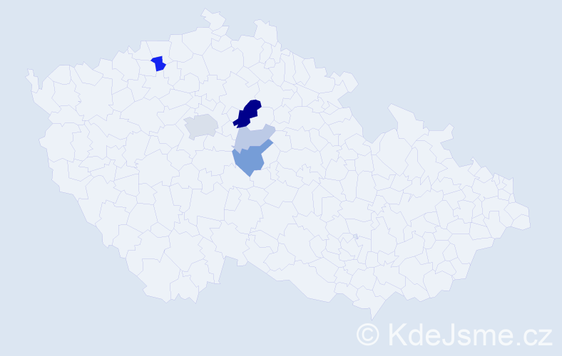 Příjmení: 'Sandholzová', počet výskytů 14 v celé ČR