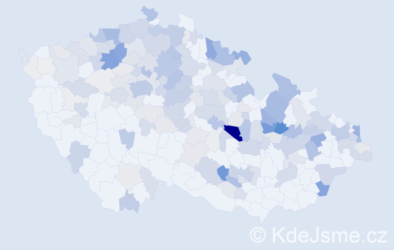 Příjmení: 'Dittrich', počet výskytů 766 v celé ČR