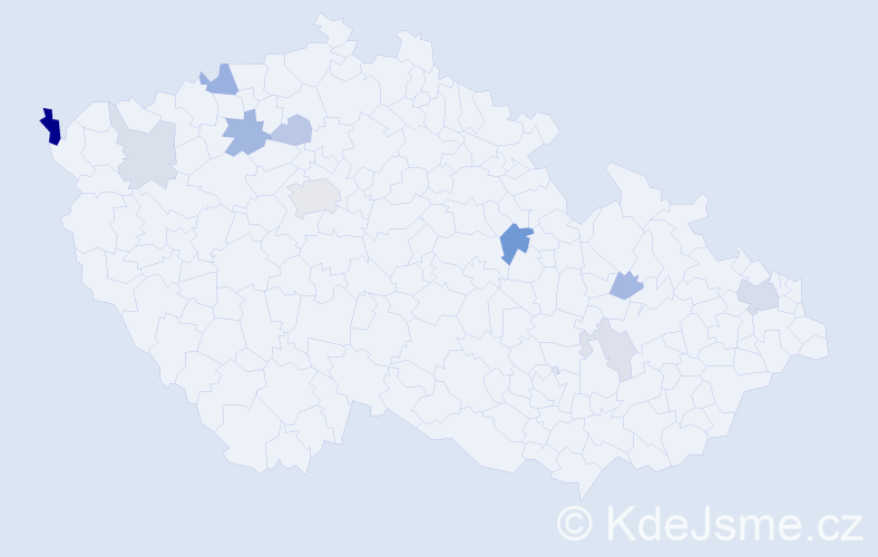 Příjmení: 'Atanasovová', počet výskytů 23 v celé ČR