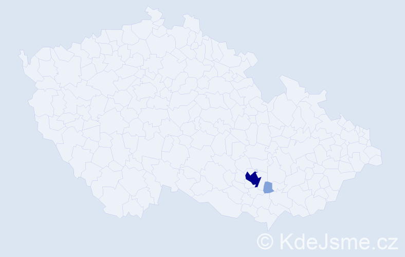 Příjmení: 'Neufeld', počet výskytů 10 v celé ČR