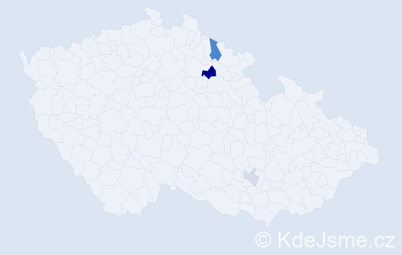 Příjmení: 'Leplt', počet výskytů 10 v celé ČR