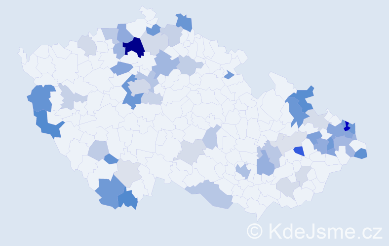 Příjmení: 'Minárik', počet výskytů 142 v celé ČR